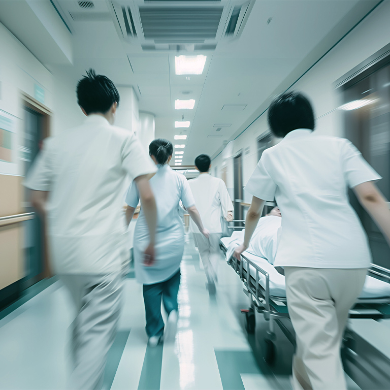 救急措置が必要な患者が対象の「救急看護」